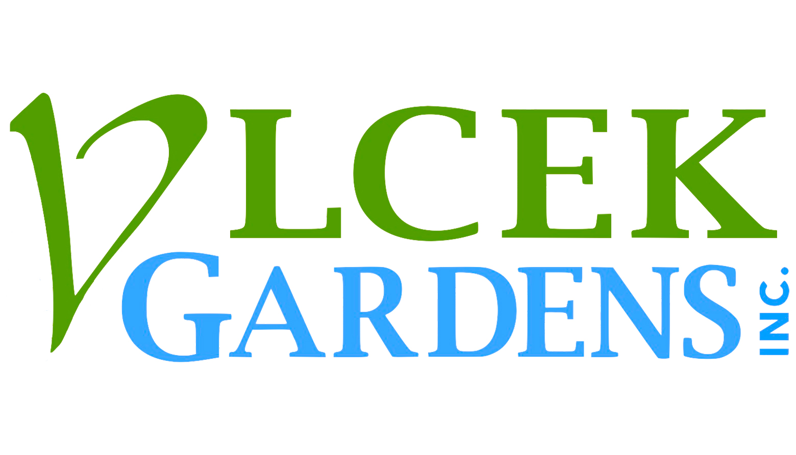 Vlcek Gardens logo