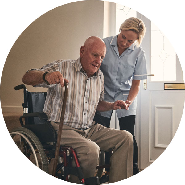 Provider with patient