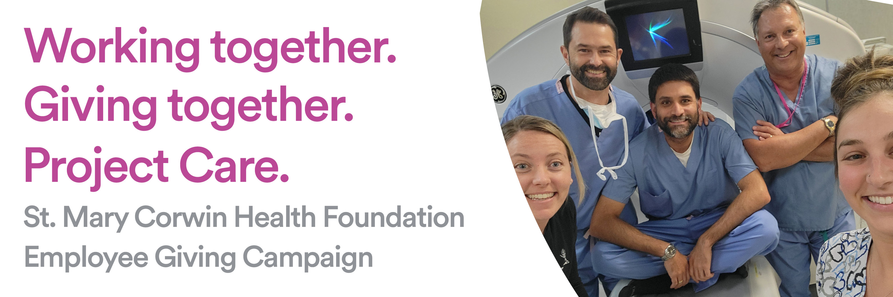  St. Mary Corwin Employee Giving Banner