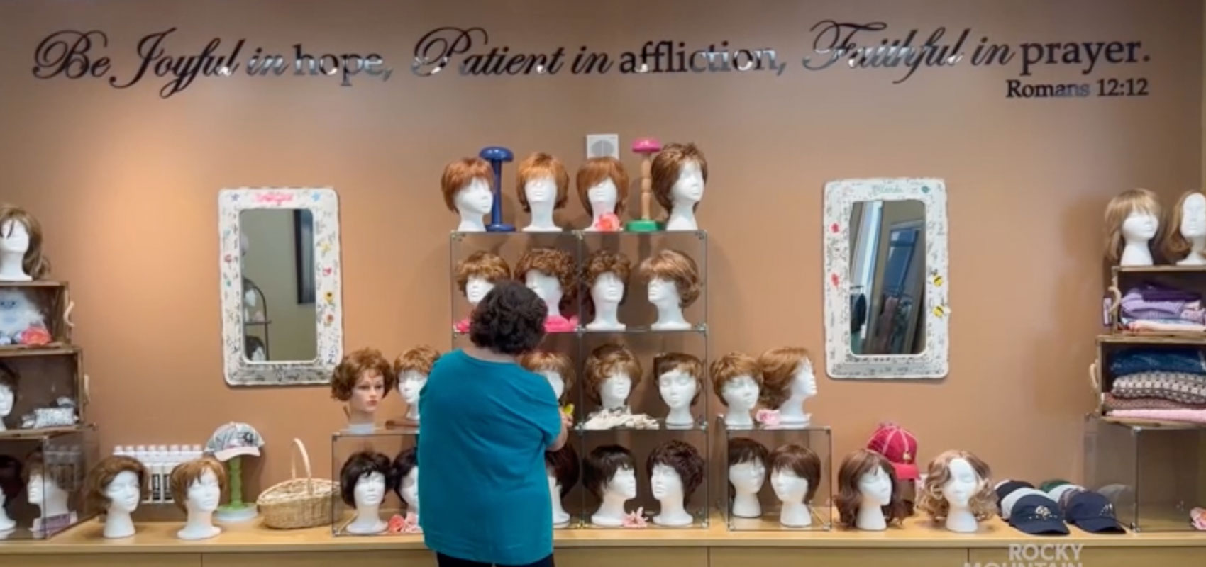 Wigs at the Dorcy Cancer Center