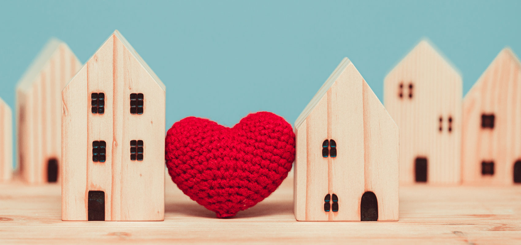 Heart in a Wooden Block City Heart in a Wooden Block City